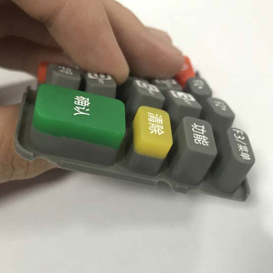 二次成型硅膠按鍵