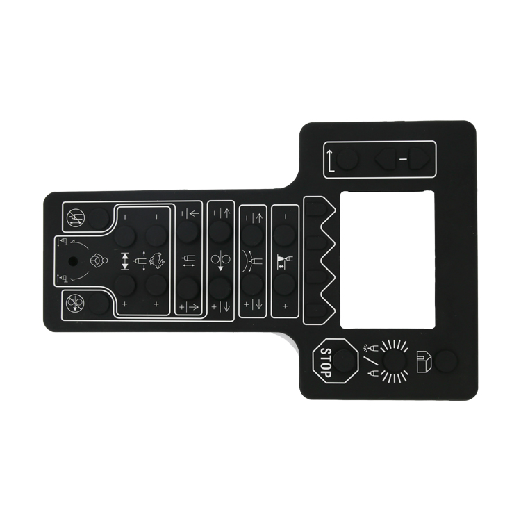 挖掘機(jī)硅膠按鍵面板