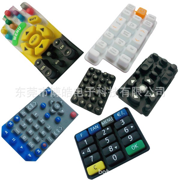 導(dǎo)電遙控器按鍵