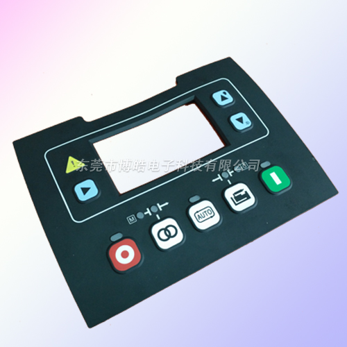 發(fā)電機(jī)控制器硅膠面板