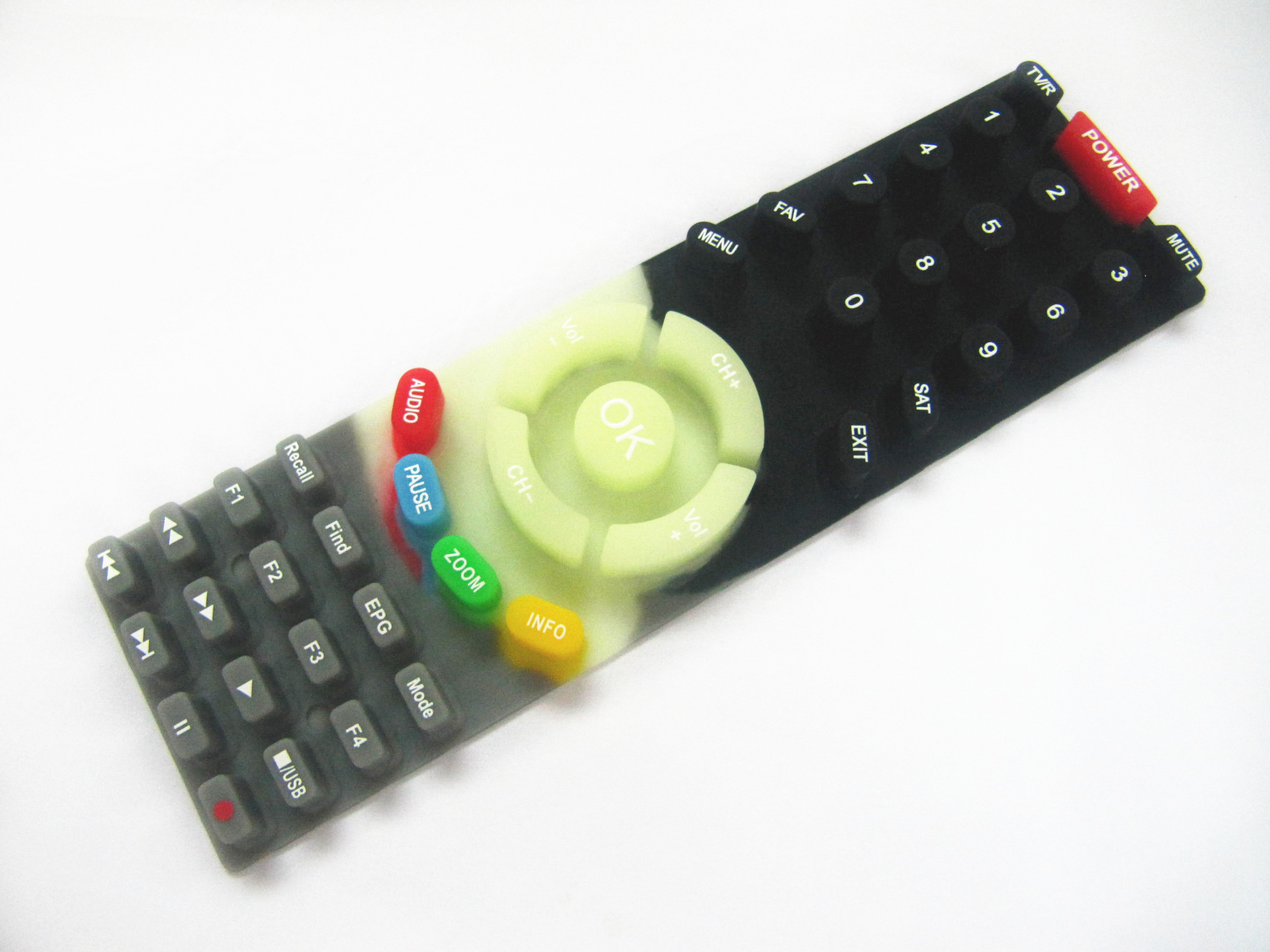 熒光導電硅膠按鍵