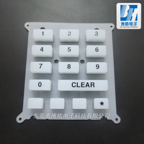 電話座機(jī)硅膠按鍵