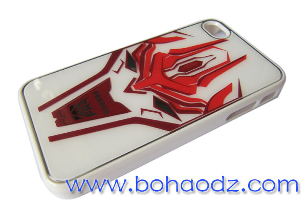 變型金剛蘋果手機(jī)套白色