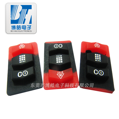 博皓絲印工藝儀器設(shè)備硅膠按鍵 多色組合硅膠按鍵