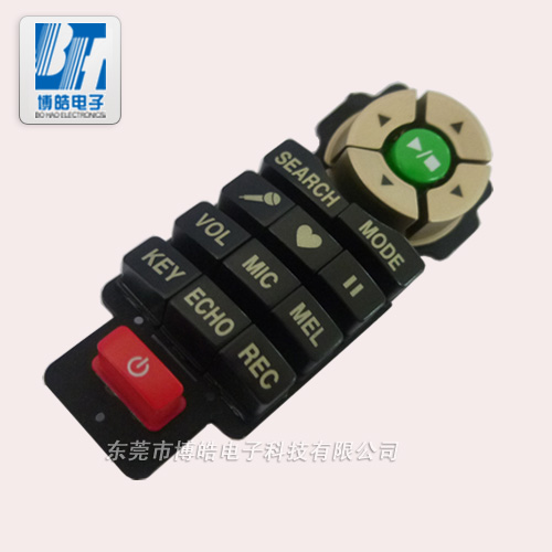 麥克風控制器P+R按鍵 適用于音響設(shè)備遙控器