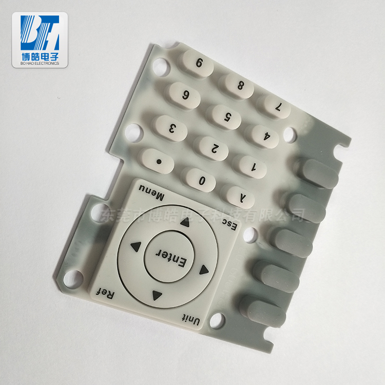 供應激光光源測試儀硅膠按鍵開模定制